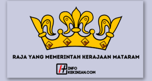 Raja yang Memerintah Kerajaan Mataram