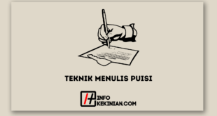 Teknik Menulis Puisi