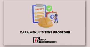 Cara Menulis Teks Prosedur