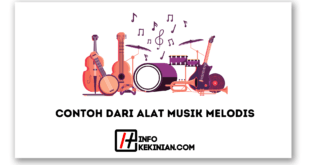 Contoh dari Alat Musik Melodis