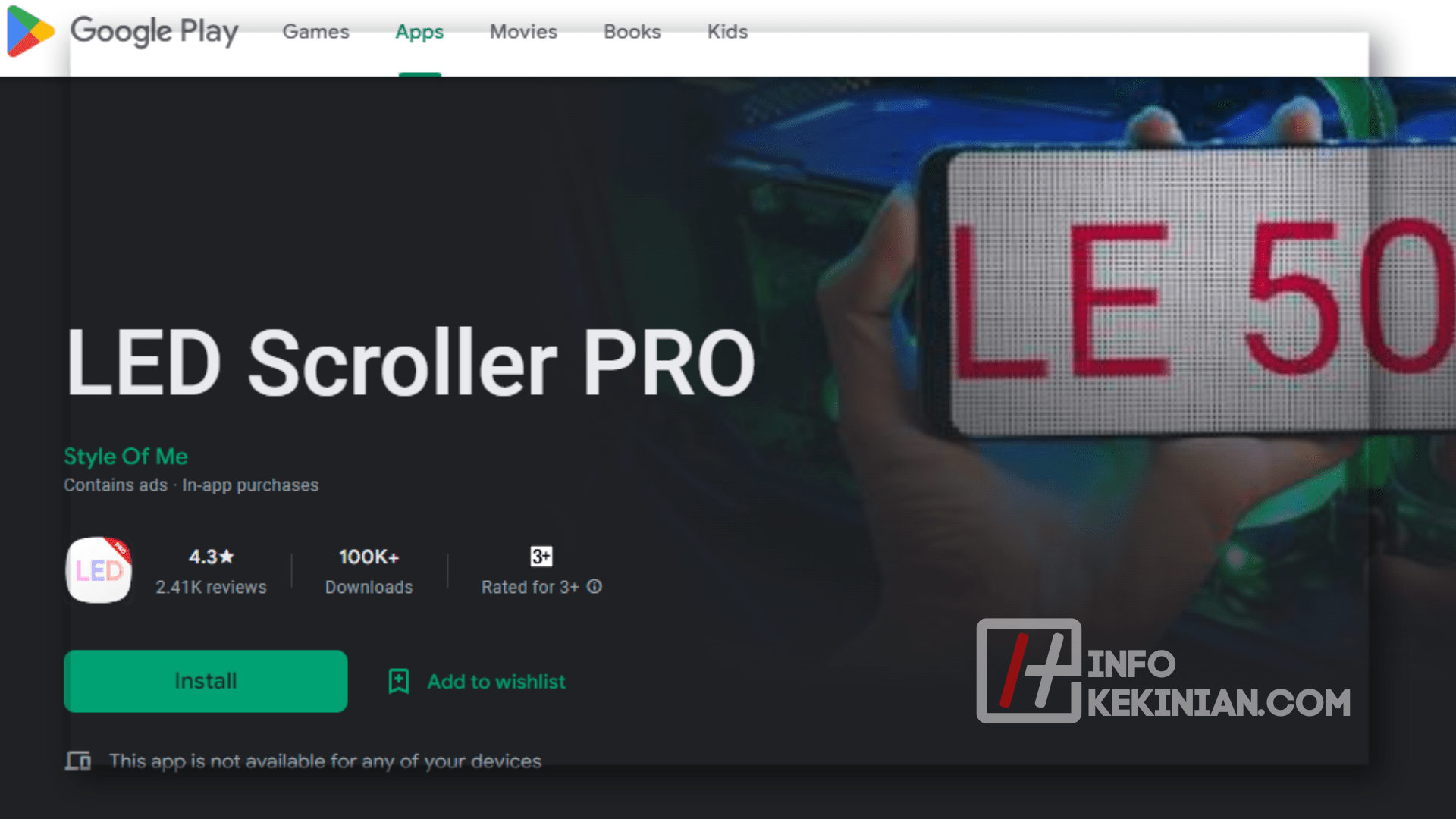 LED Scroller Pro