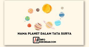 Nama Planet dalam Tata Surya