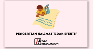 Pengertian Kalimat Tidak Efektif