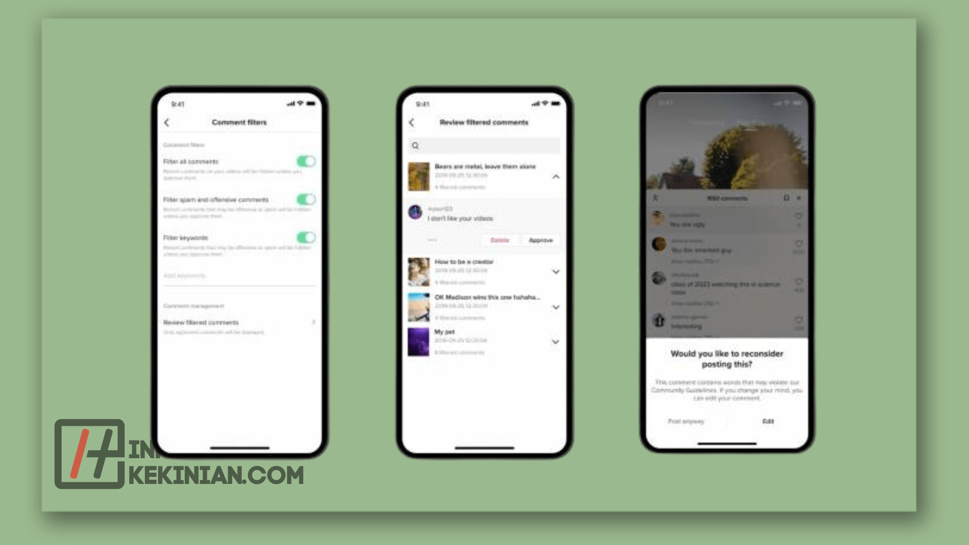 Fitur dari Aplikasi TikTok