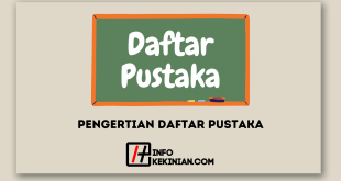 Pengertian Daftar Pustaka