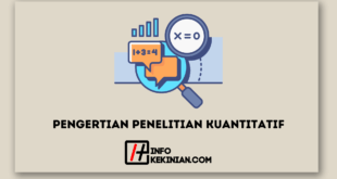 Pengertian Penelitian Kuantitatif