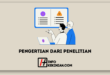 Pengertian dari Penelitian