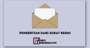 Pengertian dari Surat Resmi