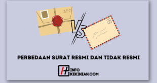 Perbedaan Surat Resmi dan Tidak Resmi