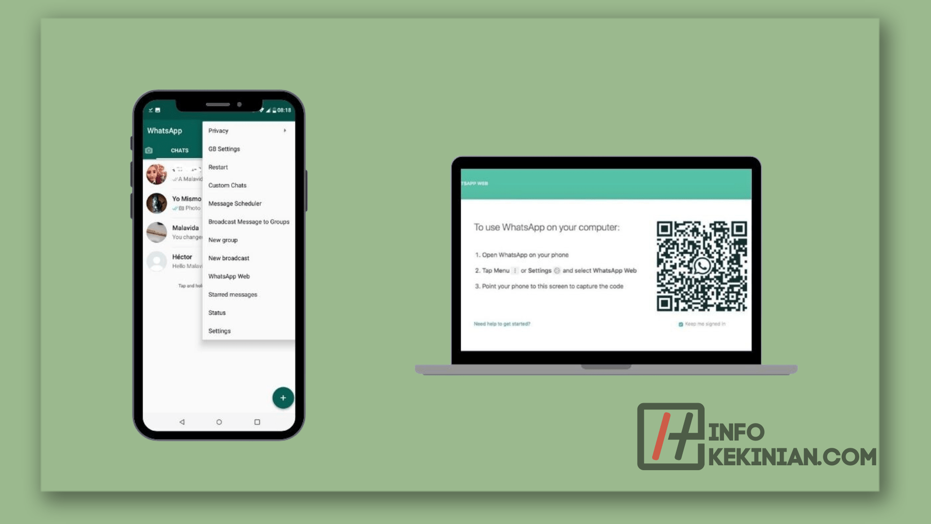 Fitur-fitur WhatsApp Web