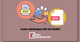 Cara Mengubah PDF ke Word dengan Mudah dan Efektif!