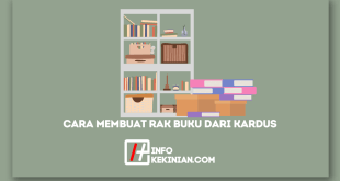 Cara Membuat Rak Buku dari Kardus Sangat Mudah, Praktis, dan Ekonomis yang Wajib Dicoba!