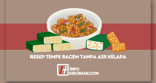 Resep Tempe Bacem Tanpa Air Kelapa, Lezat dan Mudah Dipraktikkan di Rumah