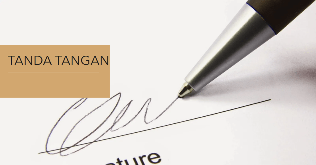 Tanda Tangan