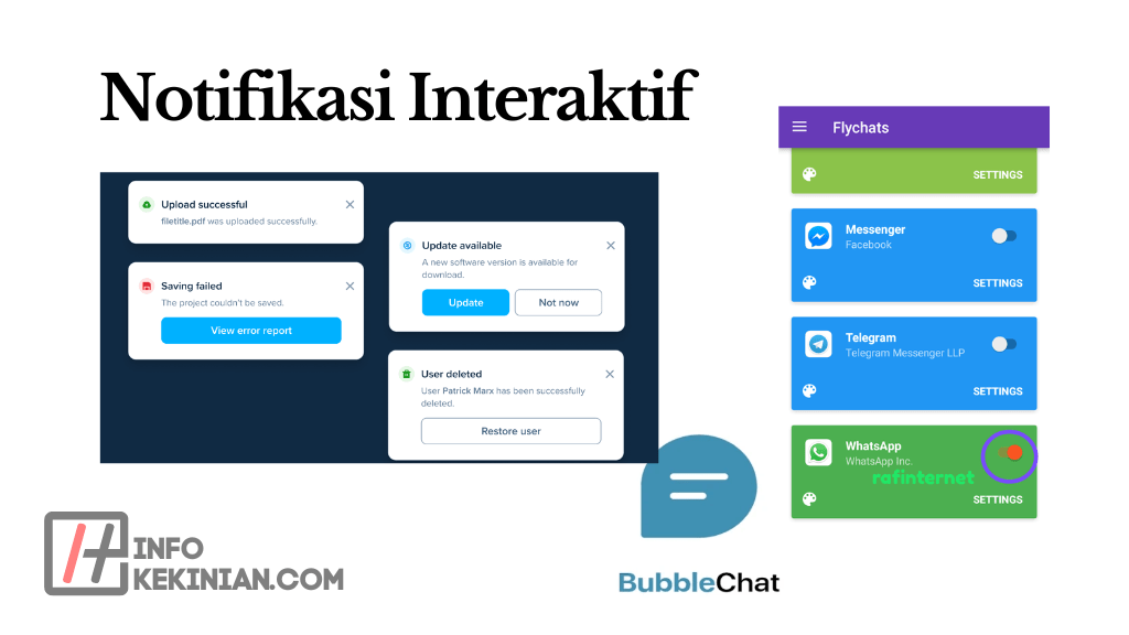 Fitur-Fitur Unggulan Aplikasi Bubble