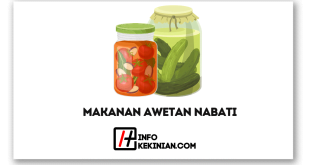 Contoh Makanan Awetan Nabati