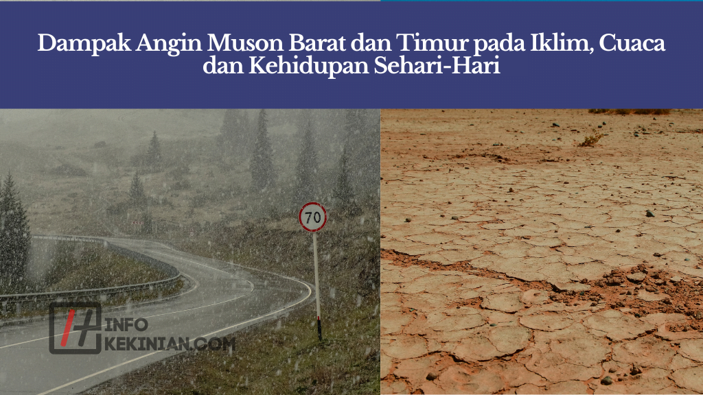 Dampak Angin Muson Barat dan Timur pada Iklim, Cuaca dan Kehidupan Sehari-Hari