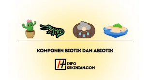 Perbedaan Komponen Biotik dan Abiotik