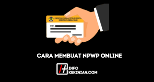Proses Cara Membuat NPWP Online untuk Orang Pribadi