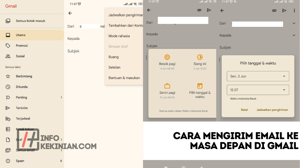 Cara Mengirim Email Ke Masa Depan di Gmail