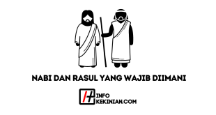 Sebutkan Nama Nabi dan Rasul yang Wajib Diimani!